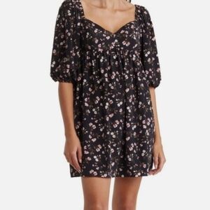 WAYF NWT Floral Mini Dress